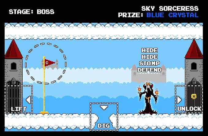 The Board-Game Played Like a Retro Pixel Video Game!