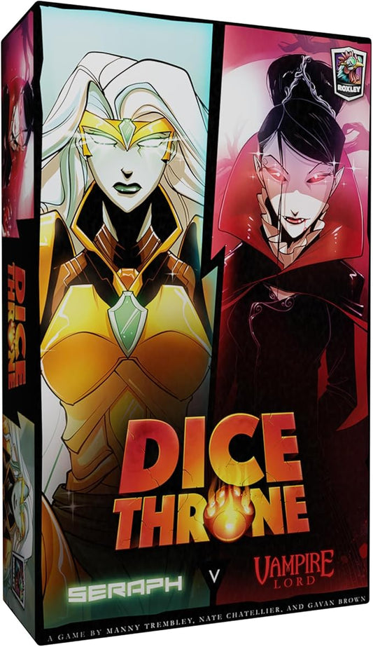 Two Hero Box - Seraph v Vampire Lord - Fast Playing Collectible Tabletop Game