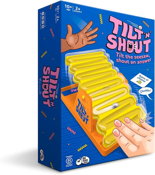 Big Potato Tilt 'n' Shout: A Speedy Family Board Game for Adults and Kids | Best New Board Games 2024