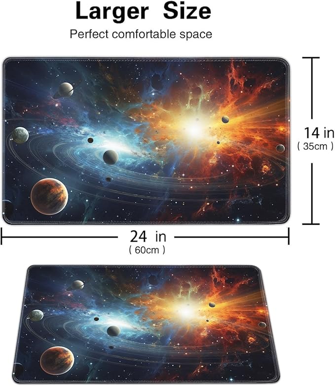 Board Game for TCG Playmat Table Mats Games Size 60X35 cm Mousepad Compatible for MTG RPG CCG Trading Card Game Play mats with 6 Dice (Playmat 123)