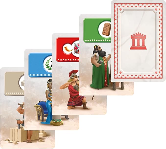 7 Wonders Architects - Shape History with Your Ingenious Wonders! Civilization Strategy Game for Kids and Adults, Ages 8+, 2-7 Players, 25 Minute Playtime, Made by Repos Production