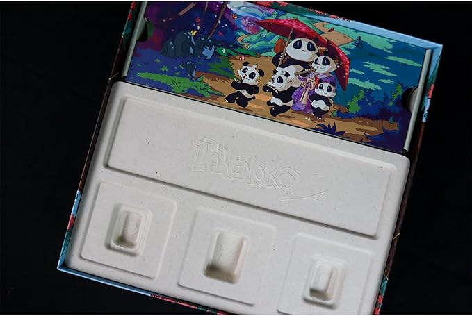 Takenoko Board Game - Bamboo Garden Strategy Game with Panda Miniatures, Fun Family Game for Kids & Adults, Ages 8+, 2-4 Players, 45 Minute Playtime, Made by Surfin' Meeple