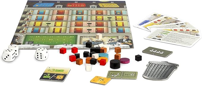 Games Grand Austria Hotel Board Game | Action Drafting Strategy Game for Adults and Kids | Ages 12+ | 2-4 Players | Average Playtime 60-120 Minutes | Made by Lookout Games