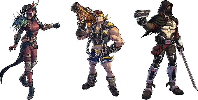 Bunkers & Badasses RPG: Sourcebook - Standard Edition - Hardcover Book, Tabletop Role Playing Game, Official Borderlands License