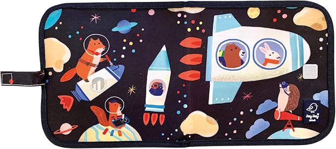 Jaq Jaq Bird Erasable Doodle Pad for Kids,Reusable Mess-Free Coloring and Toddlers Learning Toys-Chalkboard and Drawing Books-Includes 4 ButterSitx Chalks-SPA