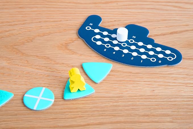 Deep Sea Adventure Boost – Push-Your-Luck Family Board Game | 2–6 Players | Ages 8+ | Portable Travel Game