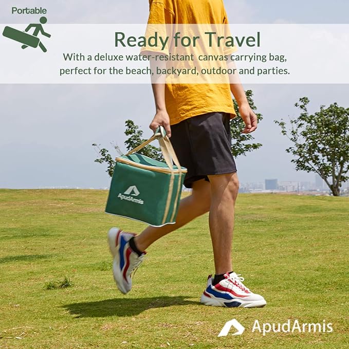 ApudArmis 60 PCS Giant Tumble Tower, (Stack up to 5Ft) Pine Wooden Stacking Timber Game with 1 Dice Set - Classic Block Giant Outdoor Game for Teens Adults Family