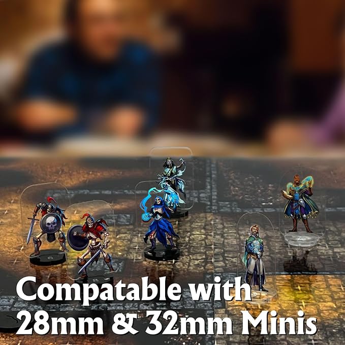 Arcknight The Winding Caverns Roleplaying Battlemaps; 16 Modular RPG Maps in 8 Double-Sided Pages, 1" Square Grid, Modular & Versatile Design for Tabletop Gaming - for Dungeons & Dragons & Pathfinder