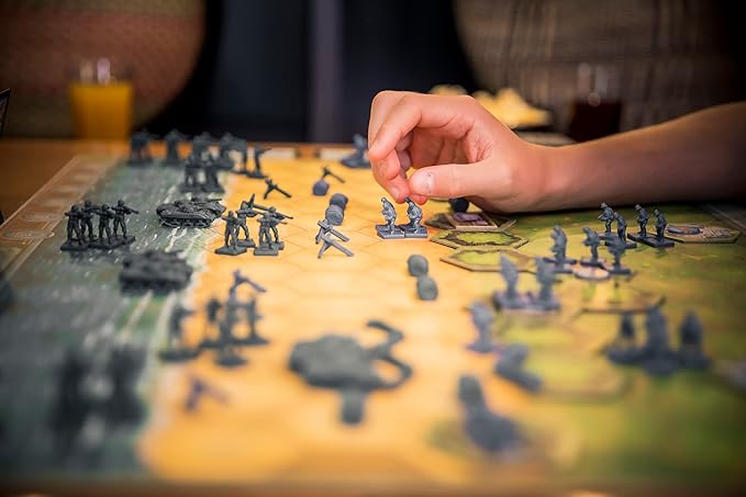 Memoir '44 Board Game - WWII Historical Board Game of Epic Battles! Tabletop Miniatures Strategy Game for Kids & Adults, Ages 8+, 2-8 Players, 30-60 Minute Playtime, Made by Days of Wonder