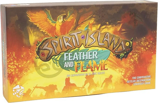 Greater Than Games | Spirit Island: Feather & Flame - Foil Panels | Cooperative Strategy Board Game Accessory | Premium Component Upgrade