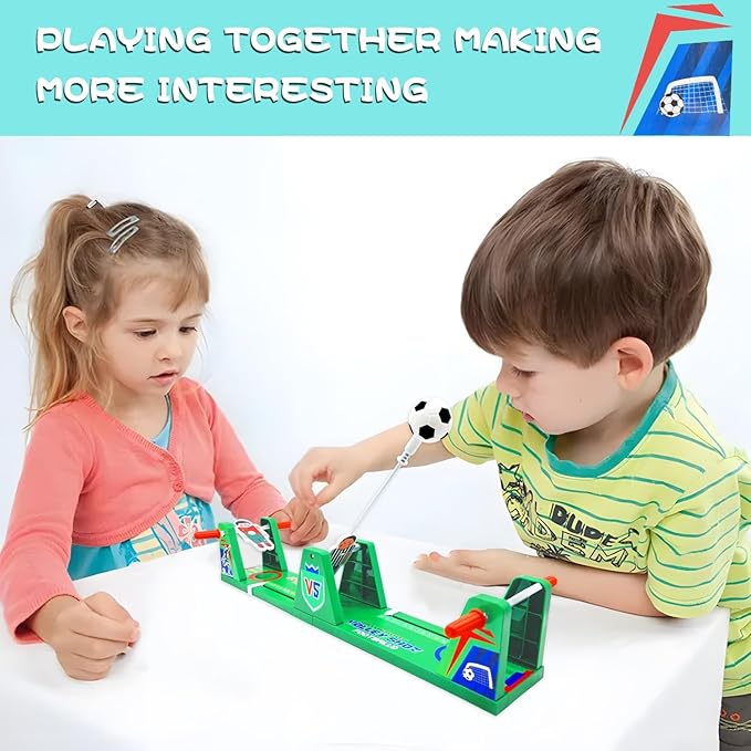 VolleyShot Game Toys, 2 Player Tabletop Board Games, for Family Night & Parties, for Kids & Adults, Toys for Ages 6-14+, Green