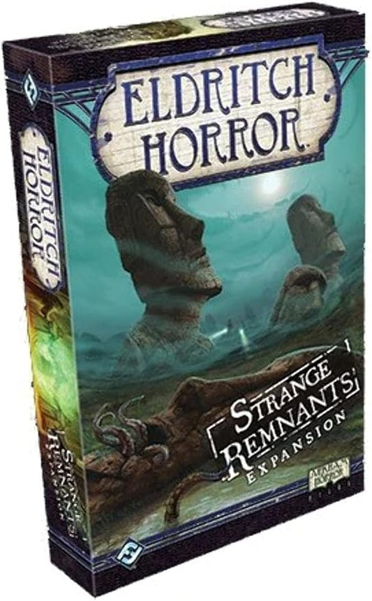 Eldritch Horror Strange Remnants Board Game EXPANSION | Mystery Game | Cooperative Board Game for Adults and Family | Ages 14+ | 1-8 Players | Avg. Playtime 2-4 Hours | Made by Fantasy Flight Games