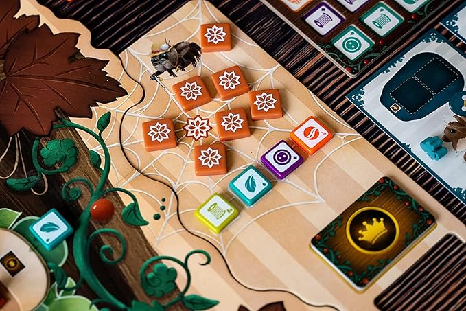 Hickory Dickory Board Game – The Royal Scavenger Hunt, A Worker Rotation Scavenger Game, 1-4 Players, 60-120 Minute Playtime