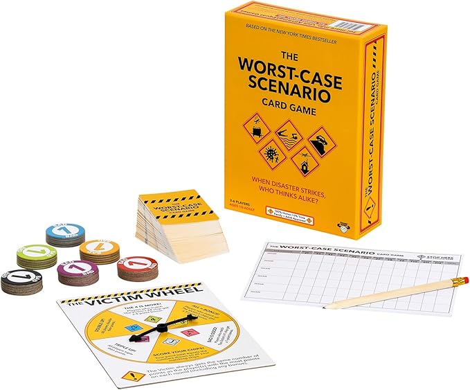 The Worst-CASE Scenario Card Game - All New Family/Party Game | 0% Trivia, 100% Humorous Fun