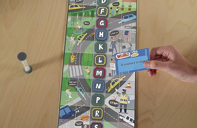 Educational Insights Word on the Street, Word Game for Family Game Night, Ages 10+