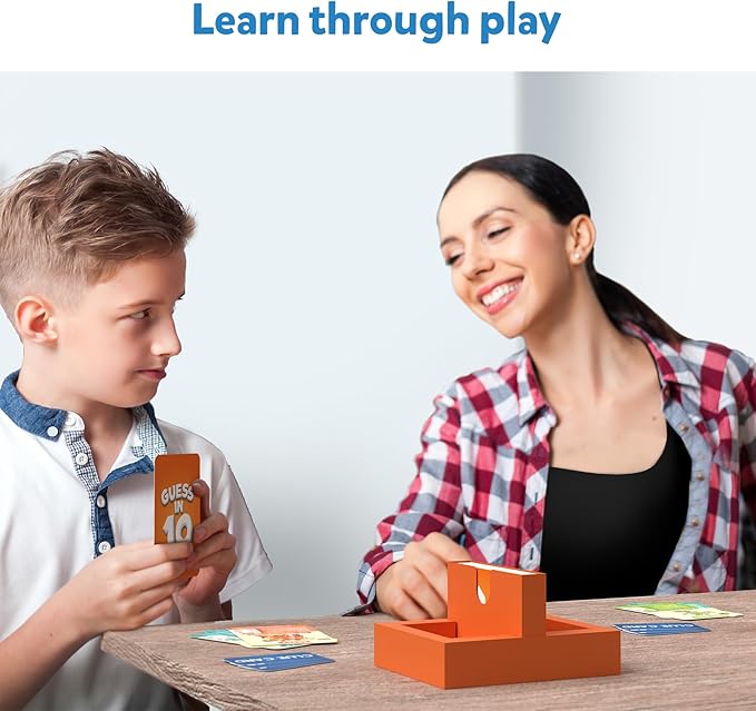 Skillmatics Guess in 10 Countries of The World, Perfect for Boys, Girls, Kids & Families Who Love Card Games, Educational Toys, Board Games, Trivia, Gifts for Ages 8, 9, 10 & Up