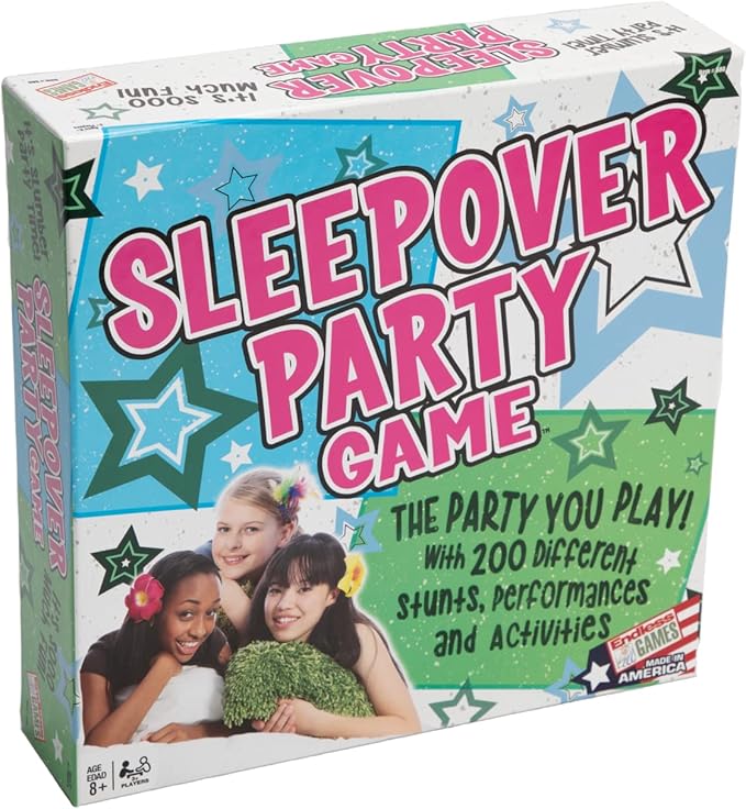 Sleepover Party - The Party You Play - Activity Game for Kids Ages 8 and Up