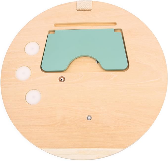 Janod Sweet Cocoon Wooden Multi-Activity Hanging Busy Board - Ages 12 Months - 3 Years - J04057