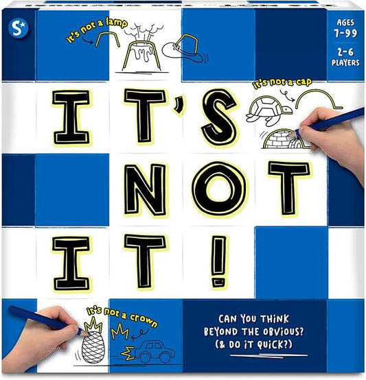 Skillmatics Card & Board Game - It’s Not It, Fast-paced Fun, Hilarious Drawing Game, Perfect for Families, Parties, and Game Nights, Race to Doodle, Gifts for Kids, Teens, Adults Ages 7, 8, 9, 10 & Up