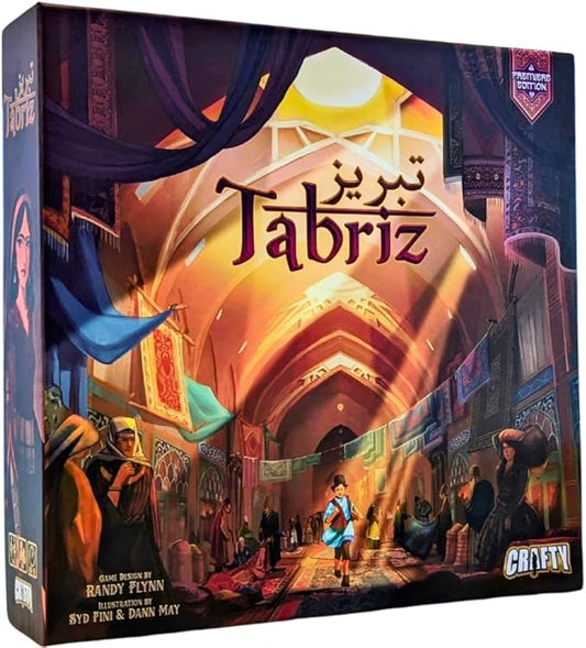 Tabriz Premiere Edition | 75 Minute Play Time | 1 to 5 Players