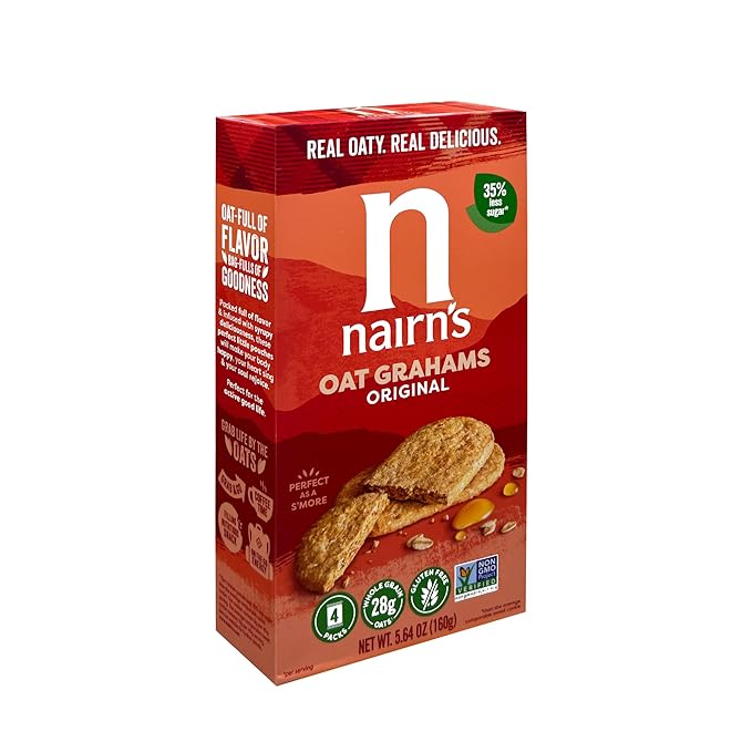 Nairn's Gluten Free Original Oat Grahams, 3 Packs/5.64 oz