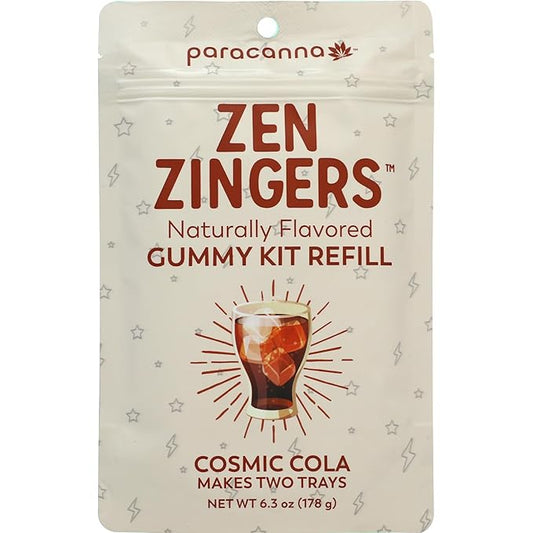 Zen Zingers Gummy Mix - DIY Gummy Candy Powder Refill - Cosmic Cola Gummies