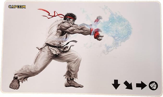 Stret Fighter V Hadoken Playmat