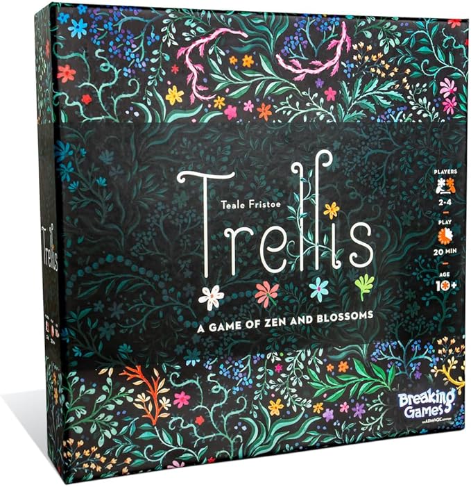 Trellis - Strategic Board Game | Perfect for Game Nights, Parties, and Casual Hangouts Components | Easy to Learn, Fun to Master | Ideal for 2-4 Players