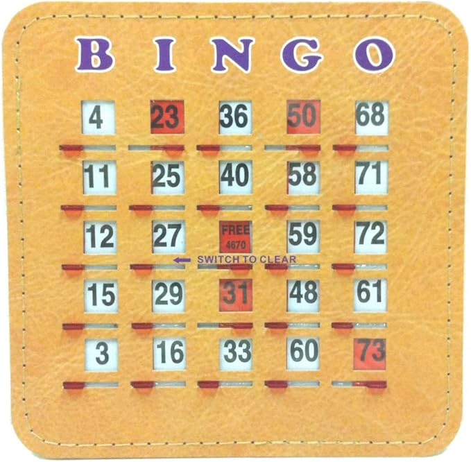 Tapp Collections Bingo Shutter Cards 10-pk (b)