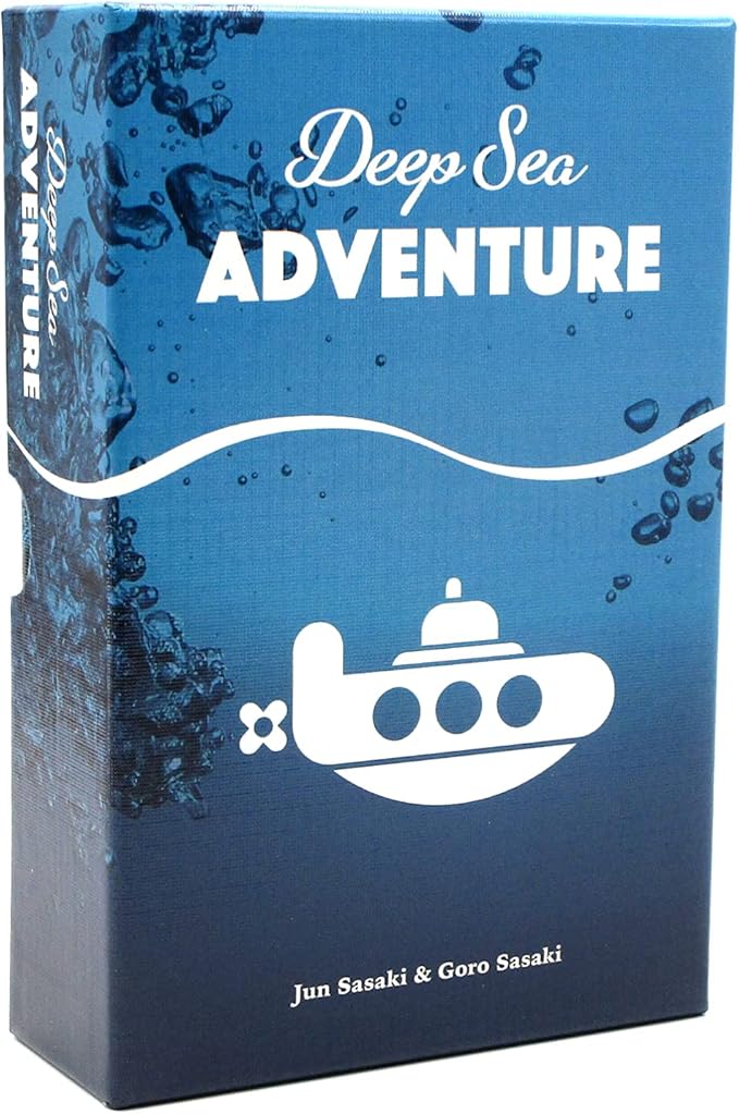 Deep Sea Adventure Hangtab Version – Push-Your-Luck Family Board Game | 2–6 Players | Ages 8+ | Portable Travel Game