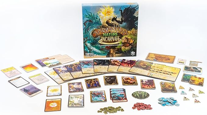 Greater Than Games | Spirit Island: Nature Incarnate | Cooperative Strategy Board Game Expansion | 1 to 6 Players | 90+ Minutes | Ages 14+
