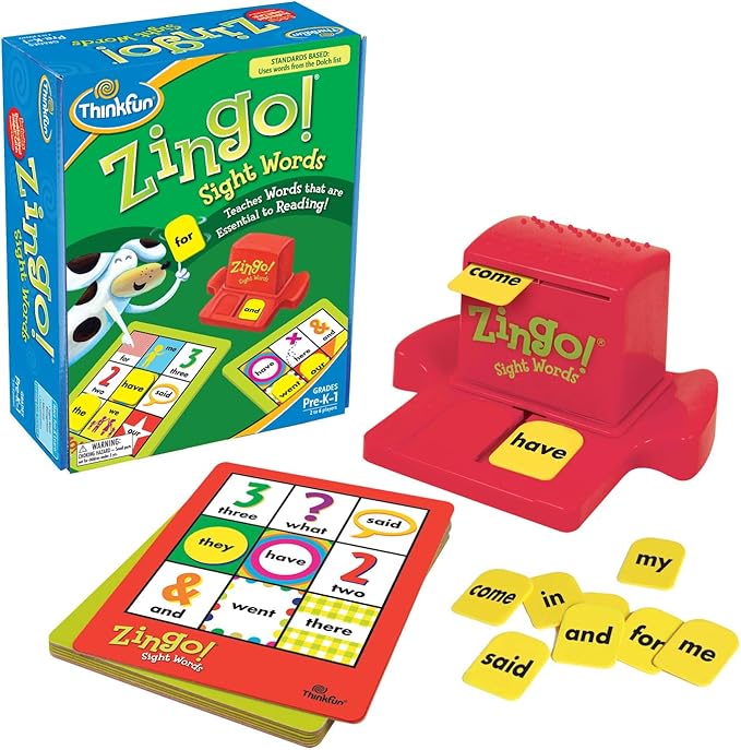 Think Fun Zingo! Sight Words,