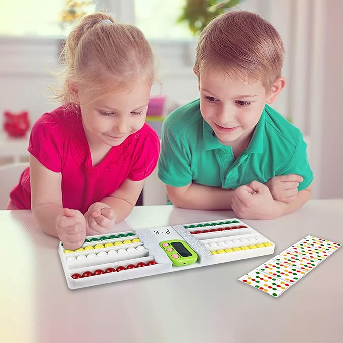 Ball Sorting Toy - Color Ball Return Game for Adults and Kids, with Timer for Family, Office, School