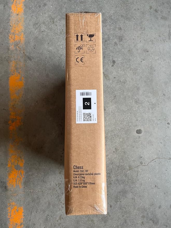 VEVOR 3-in-1 Chess Checkers Backgammon Table Set, 18 Inch Premium Wooden Chess Table, Deluxe Combo Game Table Furniture Set, Chess Set Board Game Gift for Family Board Games