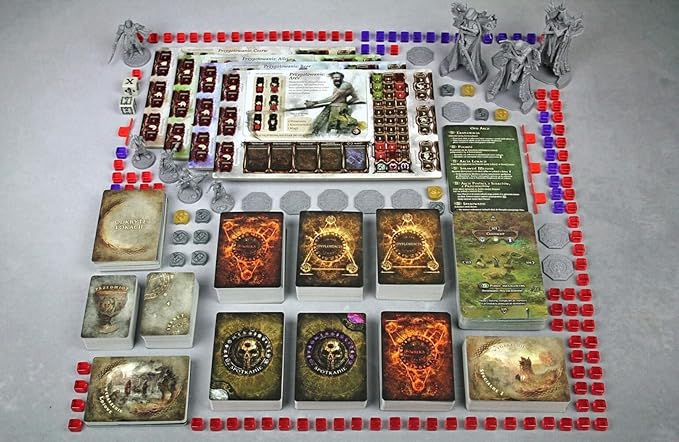 Tainted Grail The Fall of Avalon Board Game CORE BOX - Epic Story-Rich Survival & Exploration, Arthurian & Celtic Mythology, Ages 14+, 1-4 Players, 2-3 Hour Playtime, Made by Awaken Realms