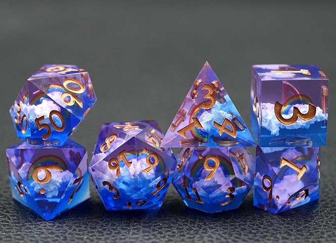 Dungeons and Dragons Game Dice,D&D Dice Set,DND Dice Gift Set for Role Playing Table Games