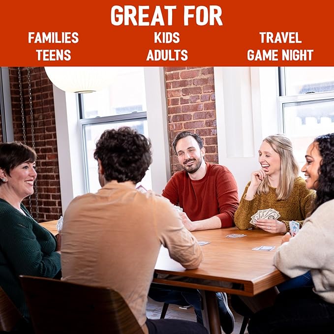 Grandpa Beck's Games Cover Your Assets Card Game | from The Creators of Skull King | Easy to Learn and Outrageously Fun for Kids, Teens, & Adults | 2-6 Players Ages 7+