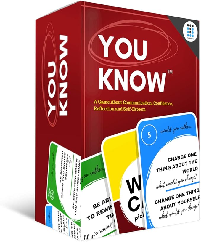 You Know Social Skills Games and Therapy Games, A Fun Game That Opens Communication and Encourages Meaningful Conversations to Establish Relationships