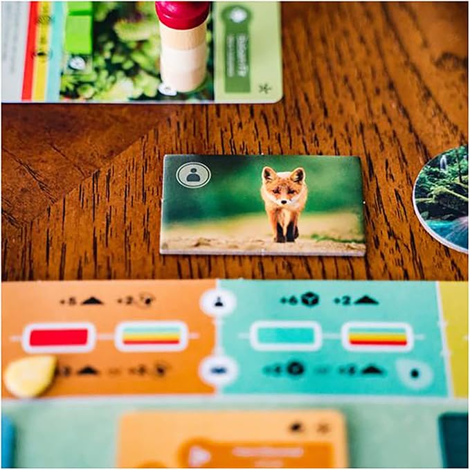 Inside Up Games Earth - The Board Game by Inside Up Games & Maxime Tardif,Ecosystem Building,Card Drafting & Action Selecting,for 1 to 5 Players,Play Solo-Multiplayer-Teams,45-90 Minute Playing Time