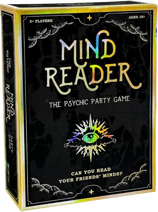 MIND READER Can You Read Your Friends' Minds? The Fun Psychic Meld Medium Family Party Game for Kids, Teens, Adults & Families - Perfect for Halloween or Board Games Night