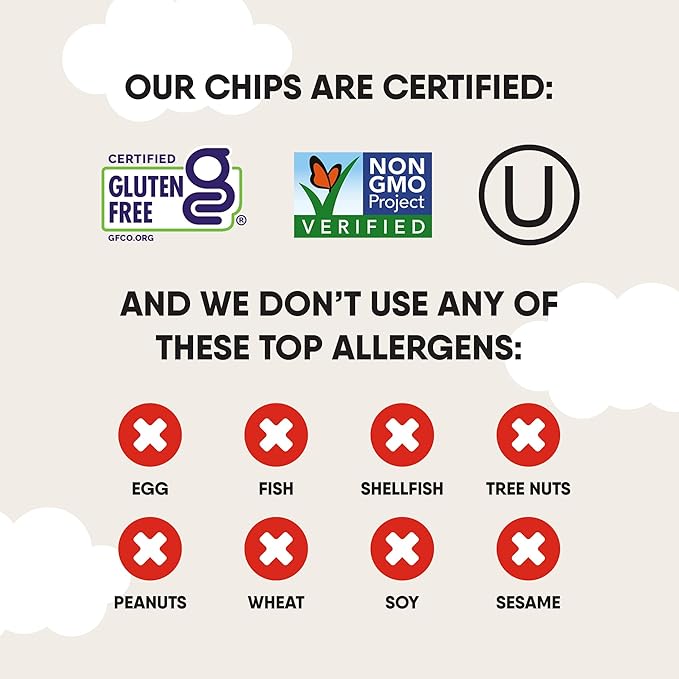 The Good Crisp Company, Crinkle Cut Potato Chips, 5.5 Ounce Bags, Pack of 6 (Variety Pack)