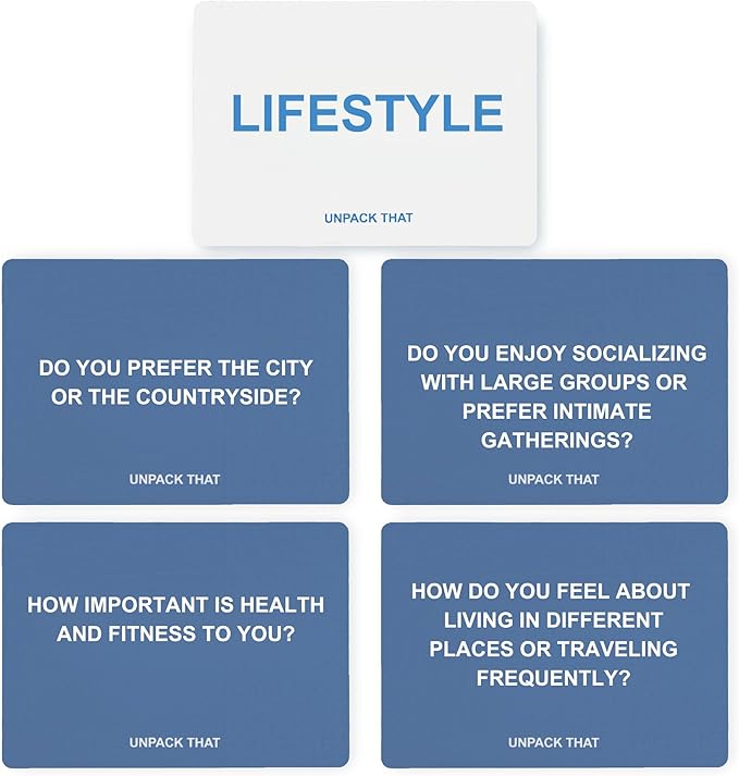 Intentional Dating Couples Game – 100 Deep Relationship Questions – Discover Compatibility, Spark Meaningful Conversations, Build Stronger Connections