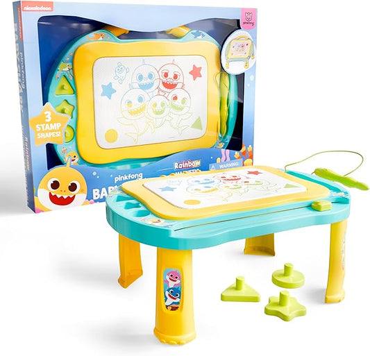 Lollipop Baby Shark Magnetic Drawing Board - Creative Fun for Kids - Easy Erasing, Mess-Free Drawing, Large Drawing Surface - Ideal for Imaginative Play - Perfect for Gift