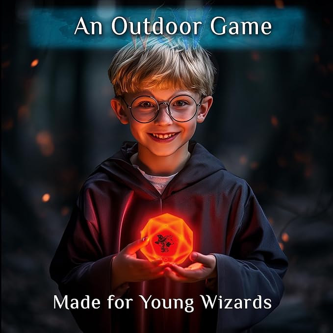 Wizards & Werewolves: A Magical Hide and Seek Game | 4-10 Players | Outdoor Games for Kids 8-12+ | Camping Games for Kids | Glow in The Dark Yard Games for Kids and Adults | “A Howling Good Time!”