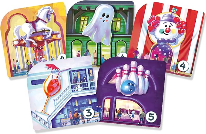 Waterfall Park Board Game - Build The Ultimate Amusement Park! Strategy Game, Fun Family Game for Kids and Adults, Ages 10+, 3-5 Players, 45 Minute Playtime, Made by Repos Production