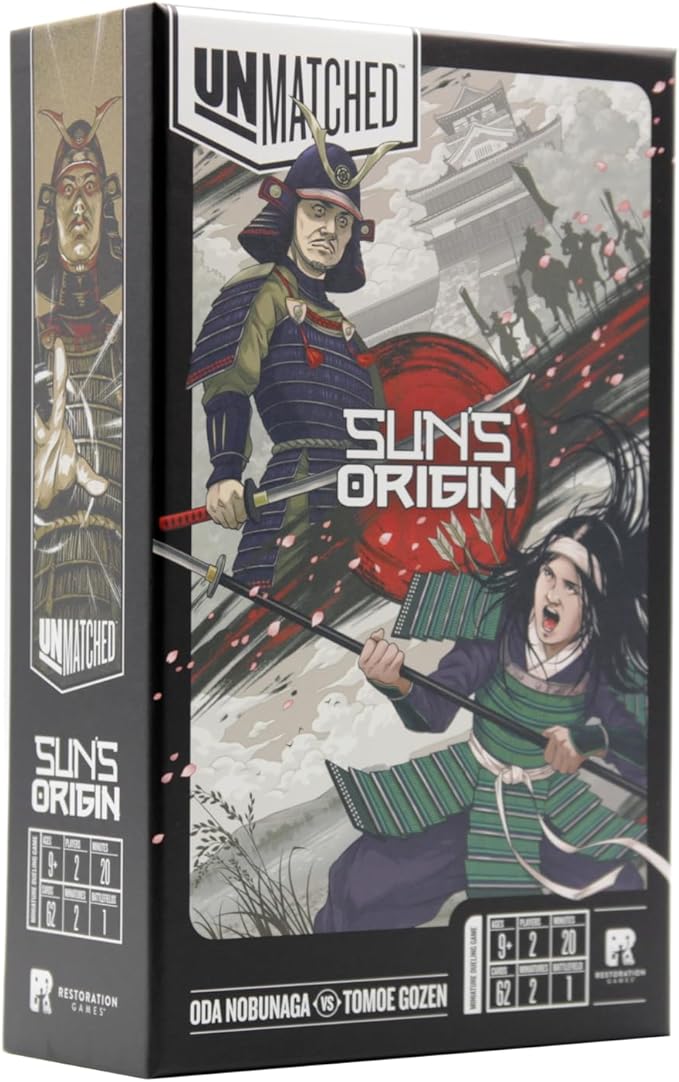 Restoration Games Unmatched Sun’s Origin, Strategy Game