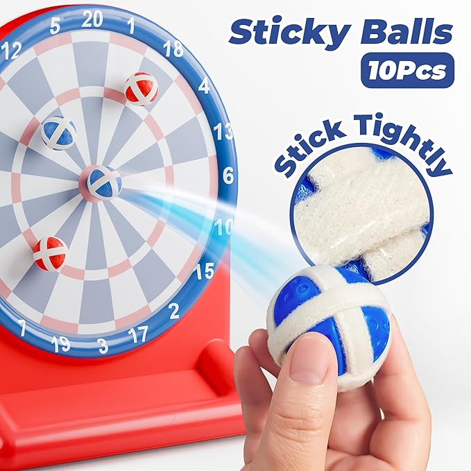 iPlay, iLearn Pool Wave Kids Fun Pool Toys, Inflatable Dart Board Water Games, Swimming Pool Floats, Beach Yard Outdoor Play, Cool Summer Party Gift for 6 7 8 9 10 12 Year Old Boy Girl Teen Adult-Red