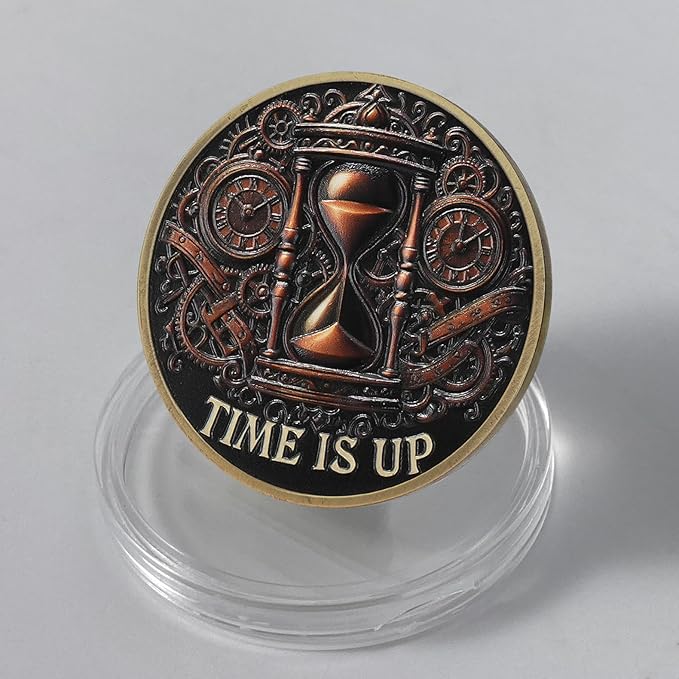 Memento Mori Coin Momento Mori Coin Skull Coin Stoic Gifts Memento Mori Calendar Living Memento Mori Amor Fati Coin (Gravestone Skull Snake)