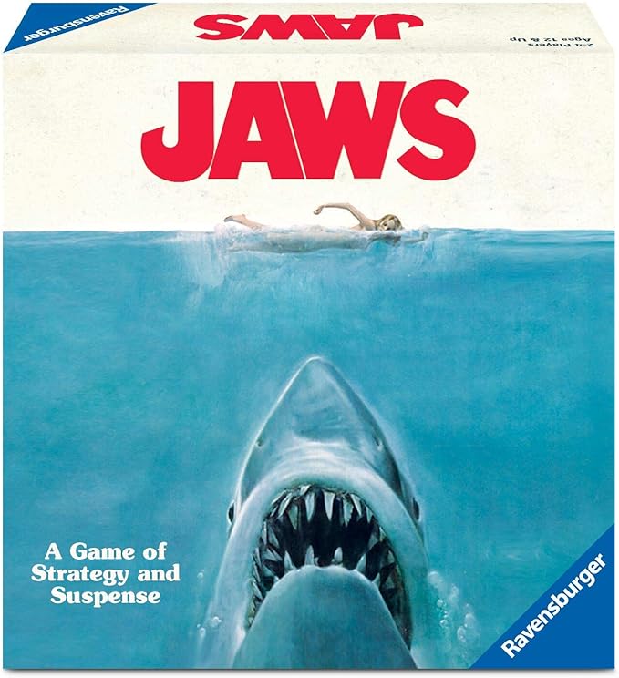Ravensburger Jaws Board Game - Thrilling Strategy and Suspense Game for Teens and Adults | Interactive Gameplay | Ideal for Gifting | Suitable for Ages 12+