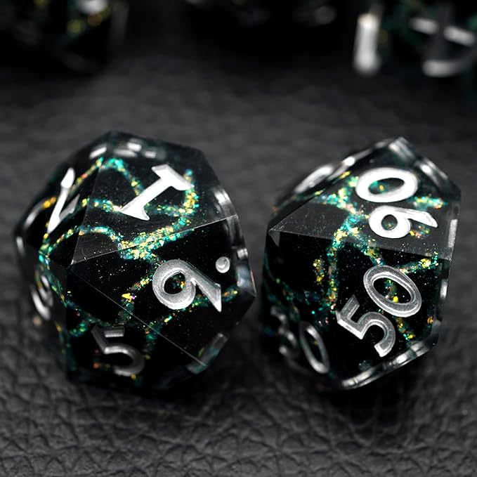 D&D Dice Set, Dungeons and Dragons Game Dice, DND Dice Gift Set for Role Playing Table Games